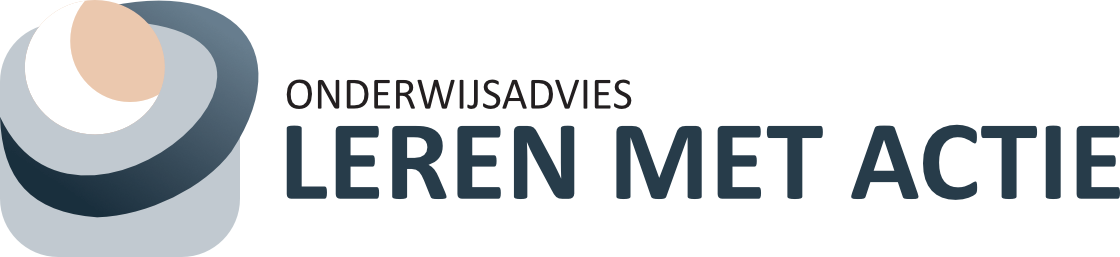 Logo Leren met Actie